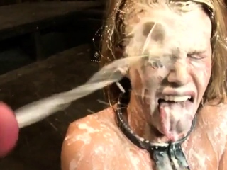 Bukkake gangbang teen