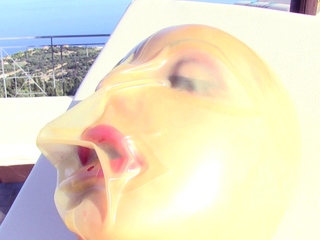 gentle fetish anal actions with latex and bdsm